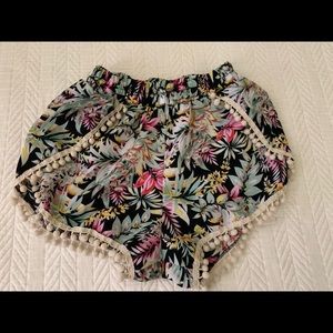 Beachy flowy shorts
